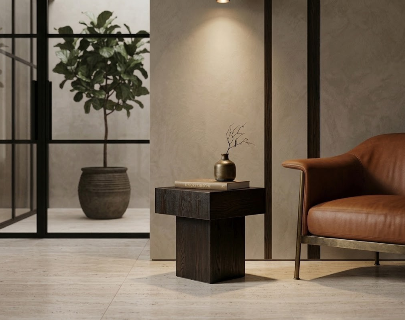 Table basse Crisp - 40 × 40