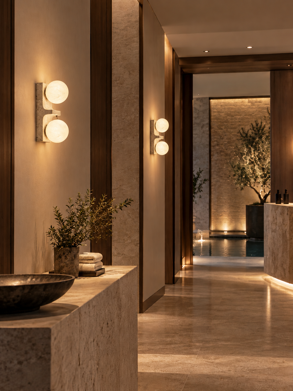 Applique Travertine due